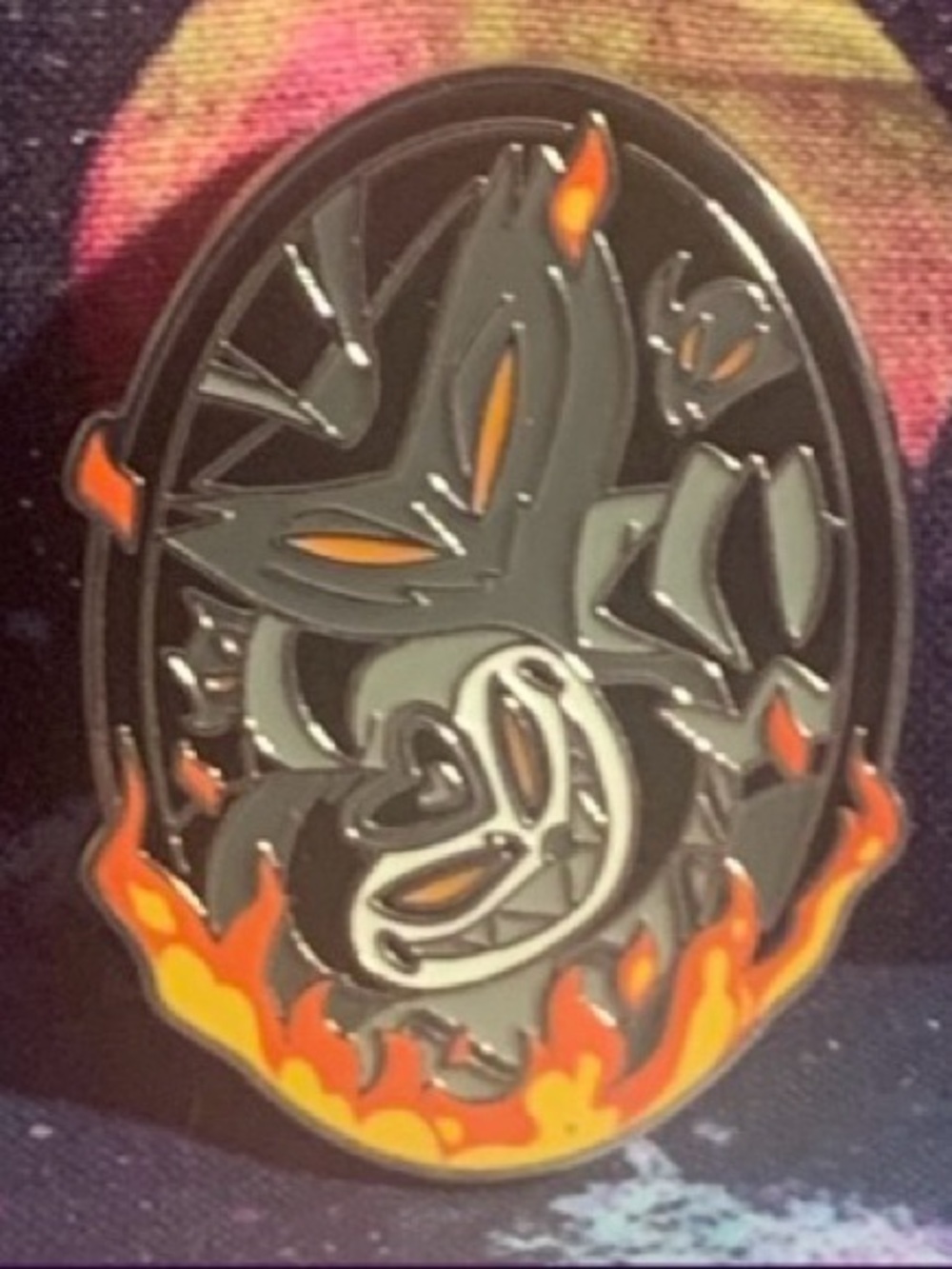 Helluva Boss Ozzie Asmodeus Fizzarolli Fizz Halloween Pin
